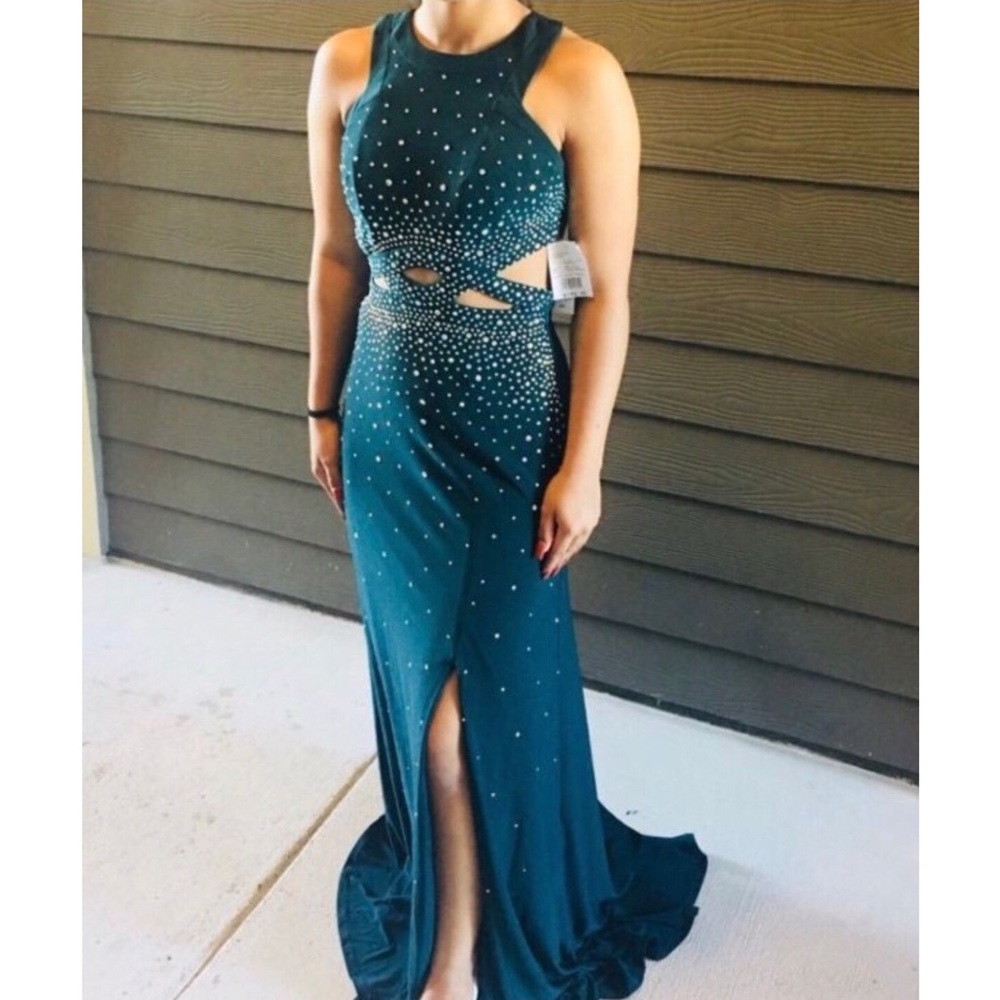 Hunter Green Prom/Formal Dress